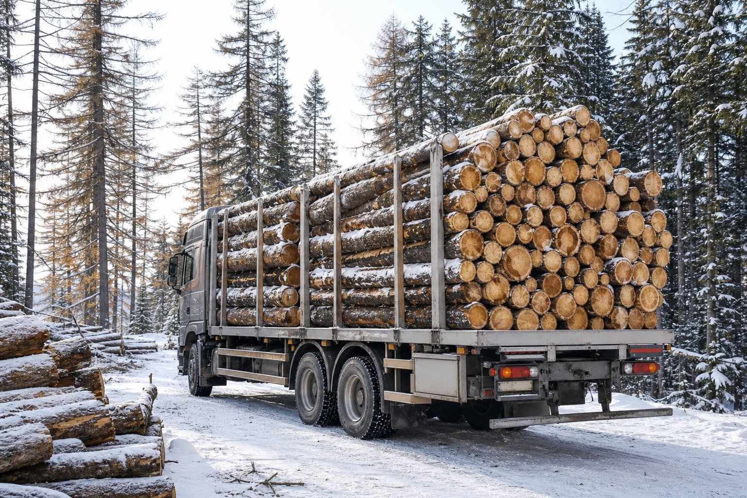 Укладка дров, ориентир выгрузки Каминная переулок, 20B в Ижевске